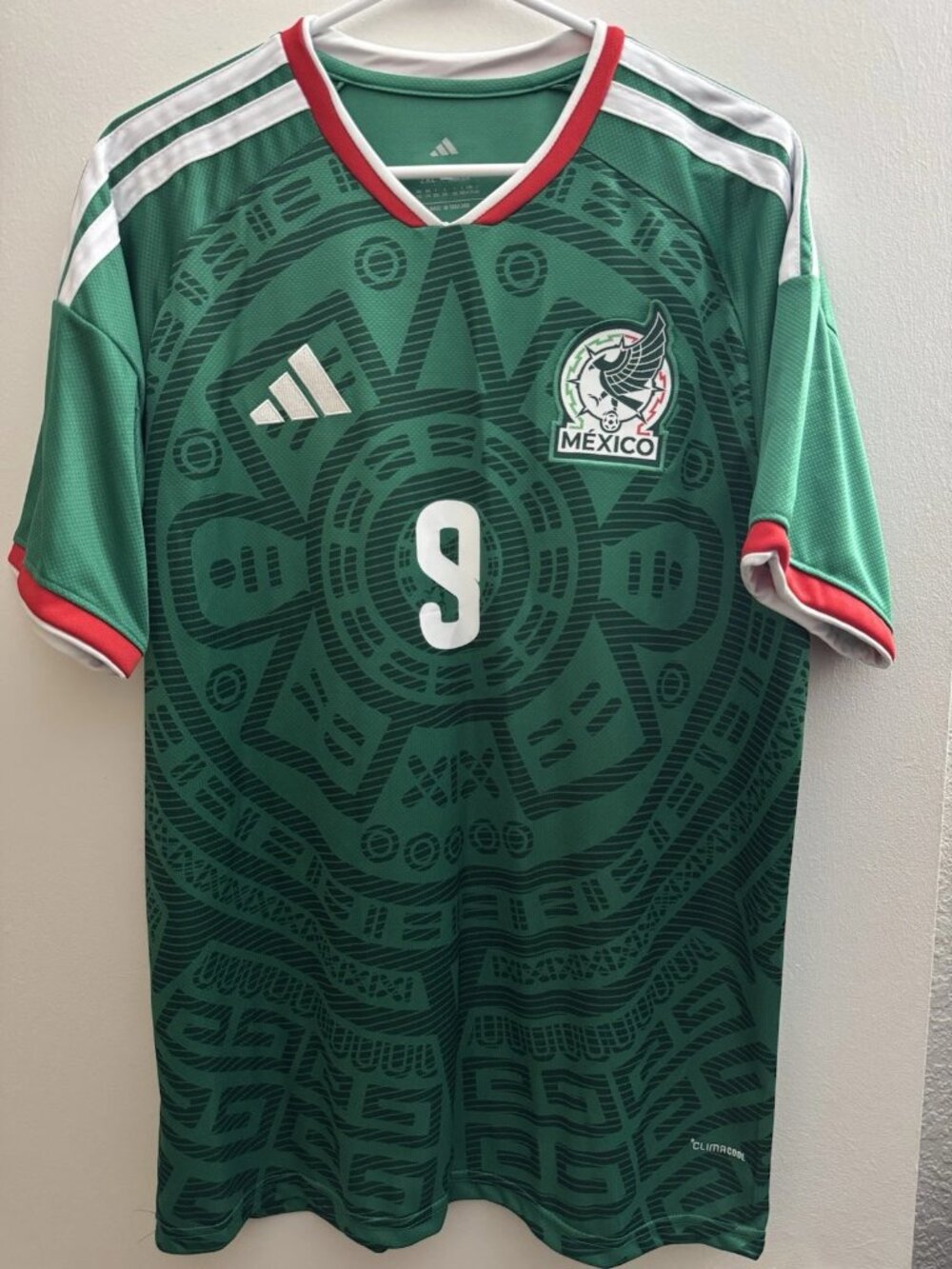 Adult Raul Jimenez 2026 World Cup Soccer Jersey Green
